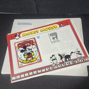 Willabee & Ward Disney Collector Patch 1928 Mickey Mouse Steamboat Willie